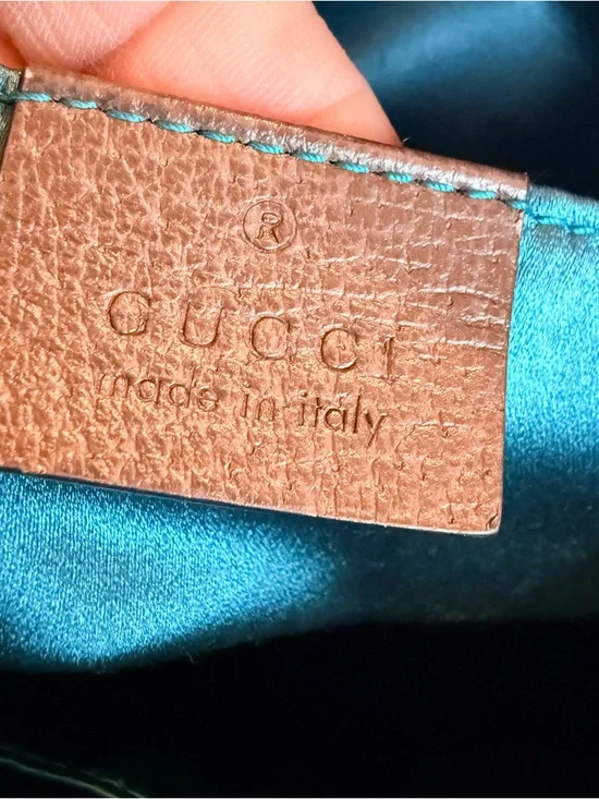 Authentic Gucci Ophidia Dome Small GG Supreme Web Stripe Crossbody - Picture 10 of 13